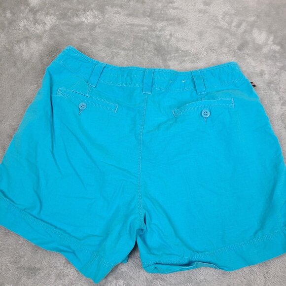 Vintage Ralph Lauren Polo Jean Co. Shorts RL 67 Blue Cyan Sz 10 Pockets - Picture 11 of 13